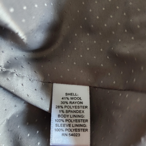 Banana Republic classic riding jacket stretch cotton blazer.size 0p - Picture 9 of 9